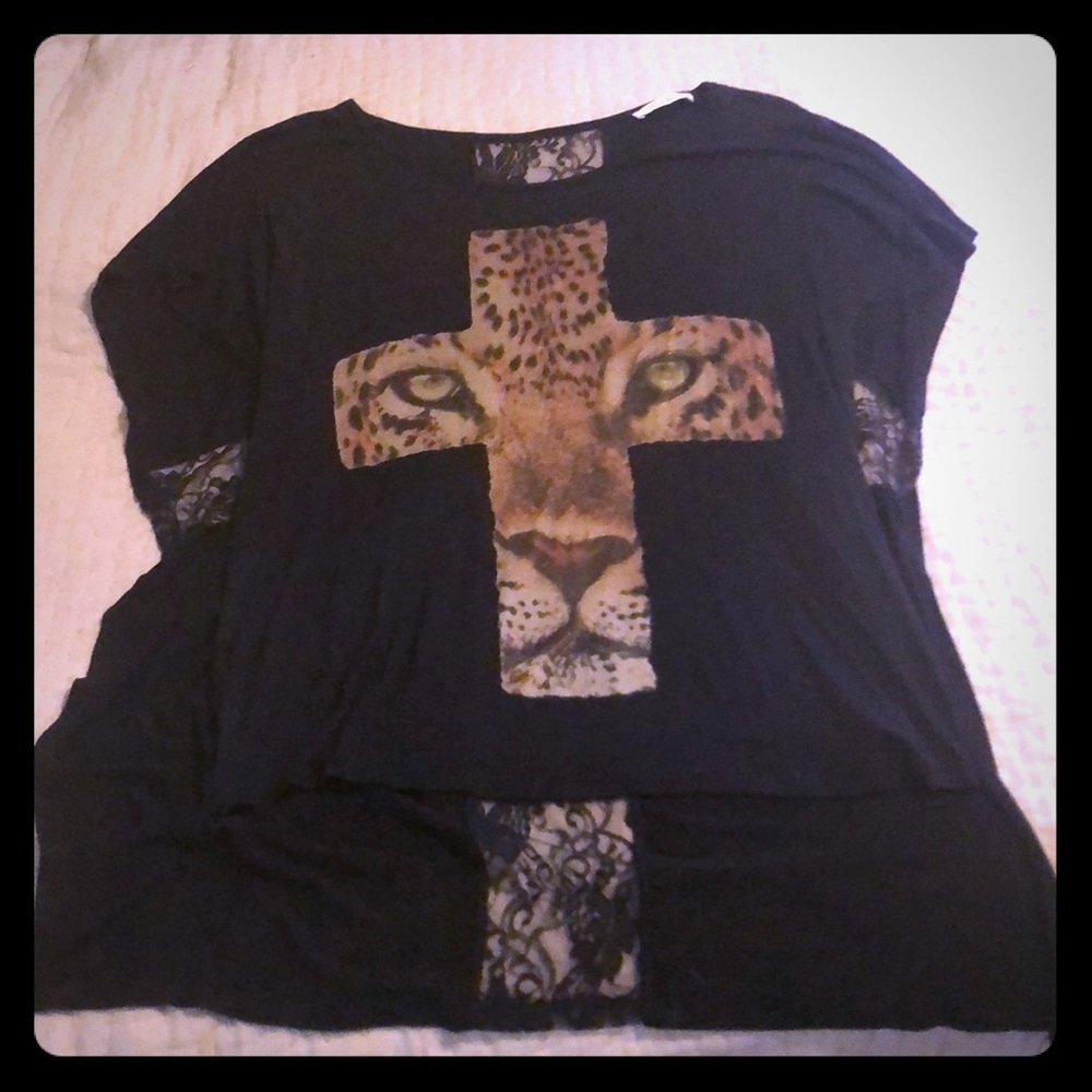 Black tiger shirt